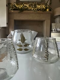 Image 4 of LEAF MOSAIC T LIGHT HOLDER SMALL