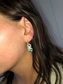 Mint Bubblegum Drop Earring
