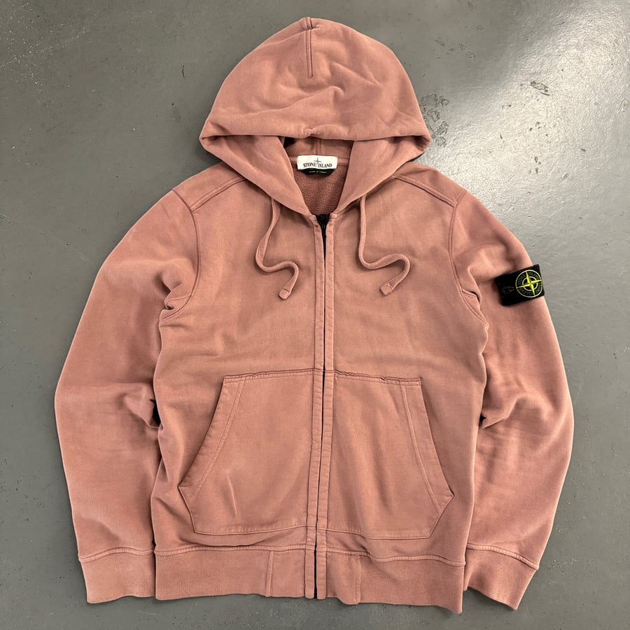 Image of AW 2018 Stone Island zip up hoodie, size medium, size medium