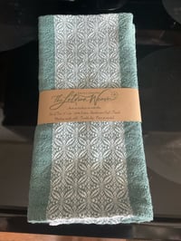 Image 6 of Handwoven Sage Kitchen Towels 