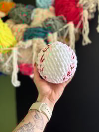 Image 5 of Baseball & Bat Crocheted bundle
