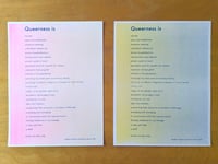 Image 3 of Queer Manifesto Risograph Print