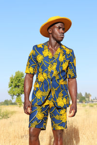 Image 1 of The Oye blazer - yellow leaf 