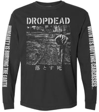 Image 1 of DROPDEAD '1st LP Cover" Longsleeve