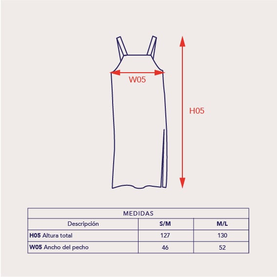 Image of VESTIDO LINO MARRÓN