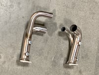 Image 3 of Porsche 991.2 Carrera (with PSE) Cat Bypass Pipes 2017-2019