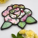 Vintage Porcelain Suncatcher/ ornament 