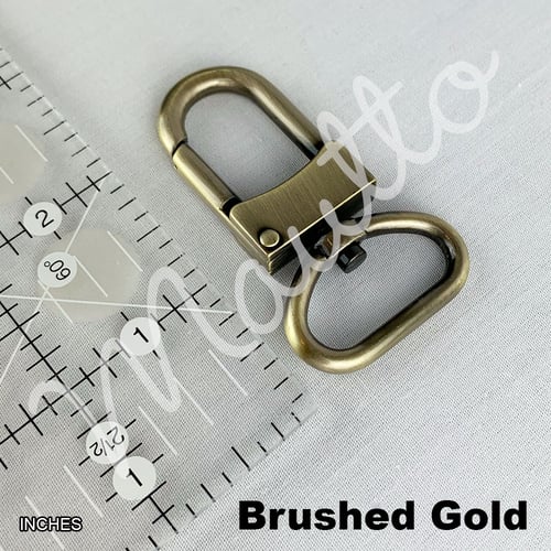 Image of Rainbow Handbag/Purse Strap - 1.5" Wide & Comfy - Black Leather Accents - Choose #16XLG Clip Finish