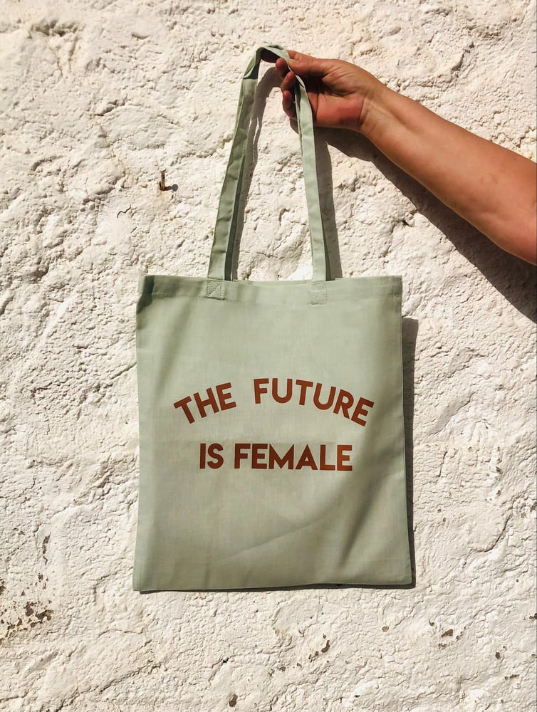 Image of Totebag FUTURE Verd pastel