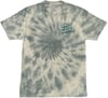 Collective Tee in Green Tie Dye