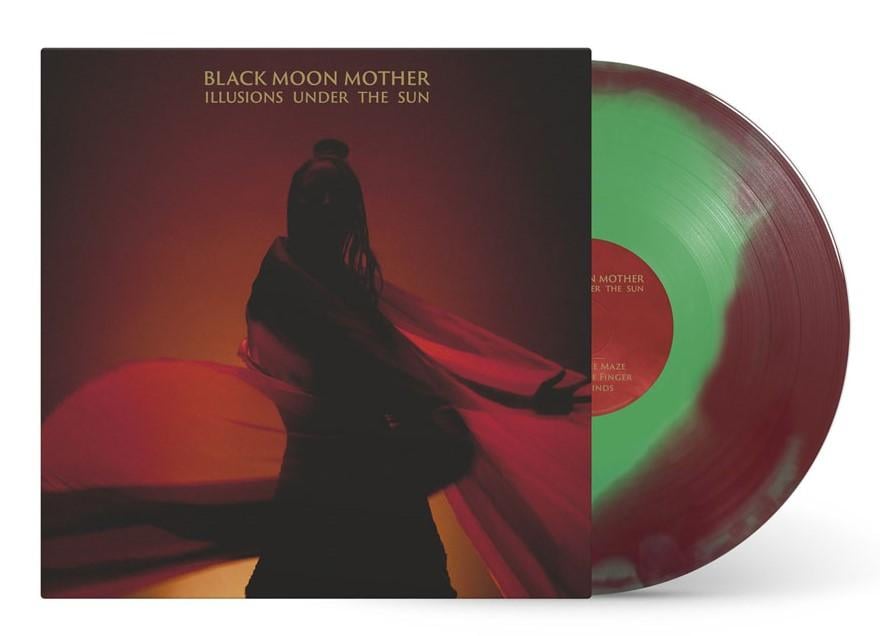 BLACK MOON MOTHER - ILLUSIONS UNDER THE SUN LP (TRANSPARENT RED/ DOUBLE MINT GREEN MERGE VINYL)