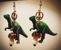 Image 1 of Dinooooooooosaur earrings
