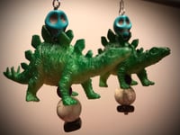 Image 3 of Dinooooooooosaur earrings