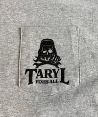 Image 2 of Grey Taryl Skull Pocket Tees!! (Small - 5XL!)