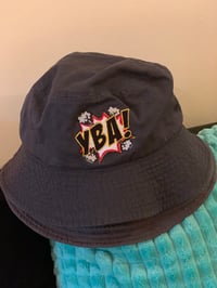 Charcoal "YBA" Bucket Hat