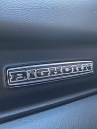 Image 1 of BIGHORN Glovebox Emblem Inlay