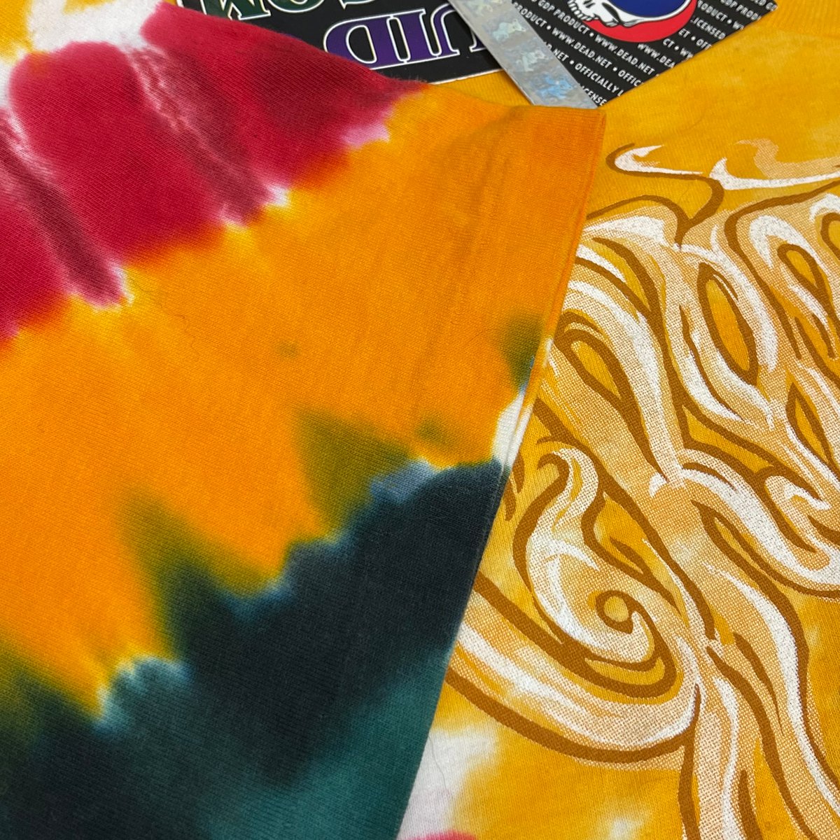 Original Grateful Dead Rasta Skeletons Dye!! L or XL!!