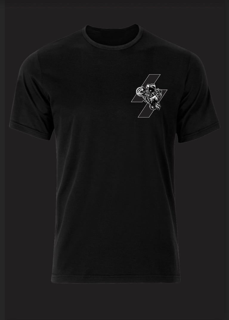 Bagger Wheelie Tee Image 2