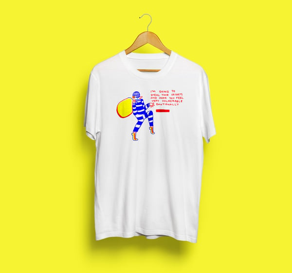 Image of ‘Feelings thief’ t-shirt
