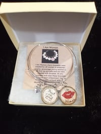 Image 5 of I Am Woman-Inspirational Charm Bracelets 