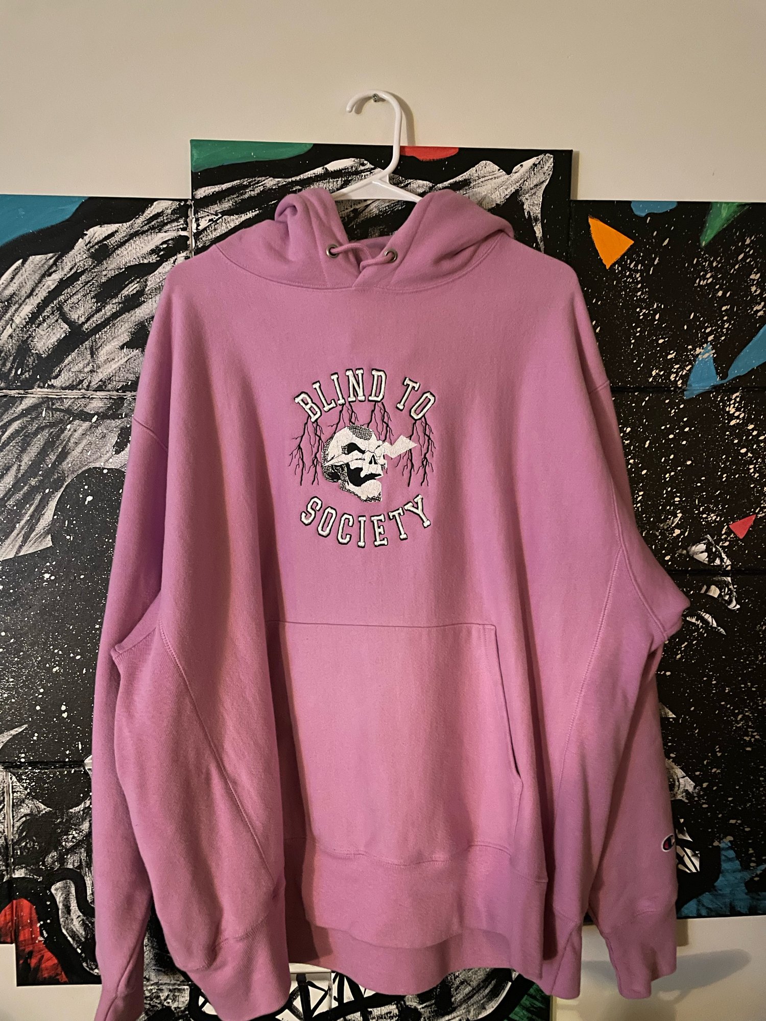 BTS Pink 'Big Logo' Hoodie