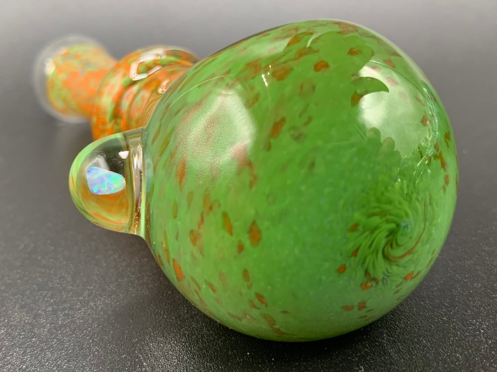 Green/orange frit mix