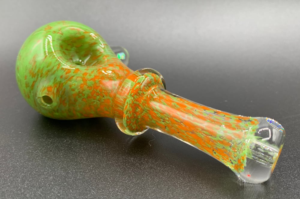 Green/orange frit mix 