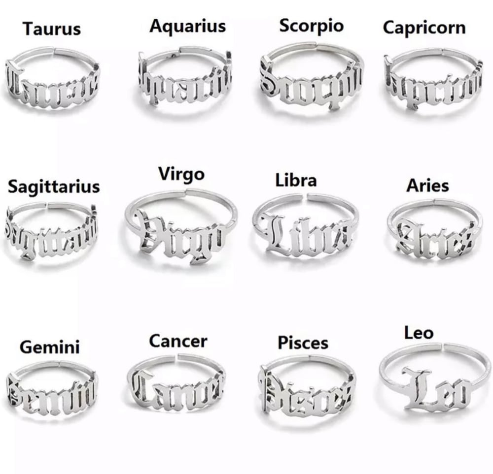 Image of Zodiac Ring