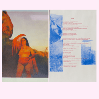 Image 1 of MALO OJO RISOGRAPH PRINT + POEM