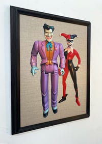 Image 1 of Joker & Harley Quinn // ORIGINAL OIL PAINTING