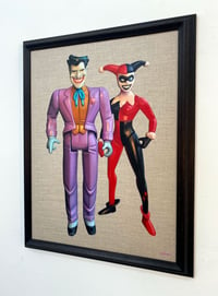 Image 4 of Joker & Harley Quinn // ORIGINAL OIL PAINTING