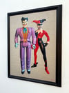 Joker & Harley Quinn // ORIGINAL OIL PAINTING