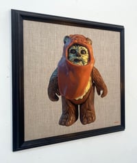 Image 3 of Wicket // Original Oil Painting (signed by Warwick Davis)