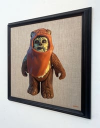 Image 5 of Wicket // Original Oil Painting (signed by Warwick Davis)