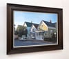 Morning on Merrill Street // ORIGINAL OIL PAINTING
