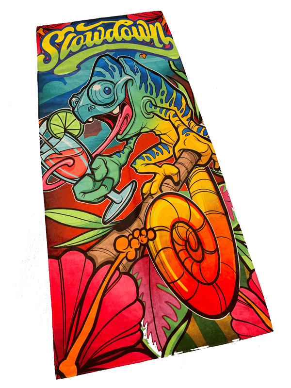 Drunken Lizard Beach Towel