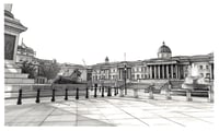 Image 2 of Trafalgar Square // Framed Original 