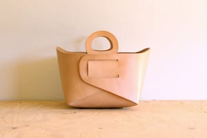 Image of Natural Leather Tote