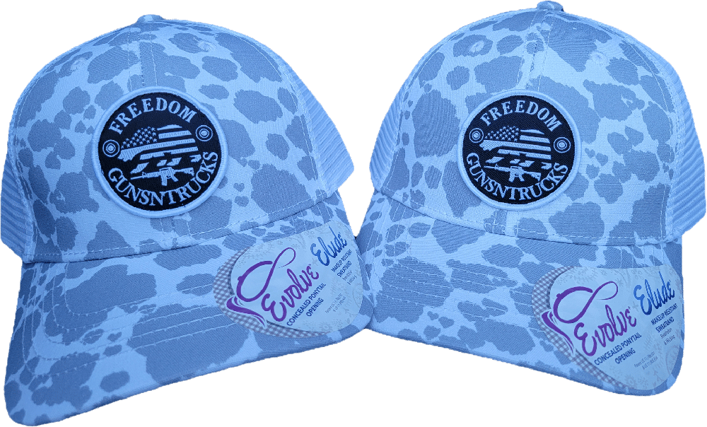 Ladies Concealed Pony Hats