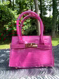 Image 3 of “Mini Birkin” Lengthy Lady Bag