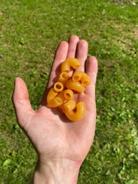 Image of Glass Pasta bead 