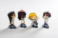 Image 2 of Acrylic Set (FULL) - To the Moon+Finding Paradise+Imposter Factory + SigCorp. Team