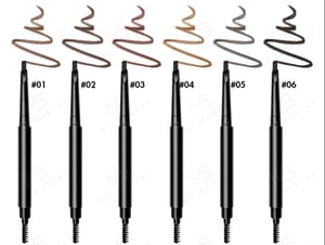  3D Eyebrow Pencils (Please refer to color chart in photos)