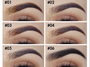  3D Eyebrow Pencils (Please refer to color chart in photos)