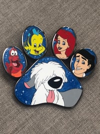 Image 1 of IN-STOCK - Paw Prints - Max & Friends from The Little Mermaid
