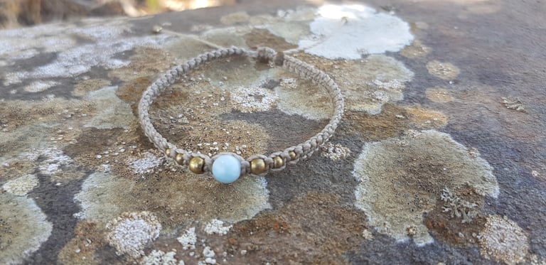 Larimar bracelet