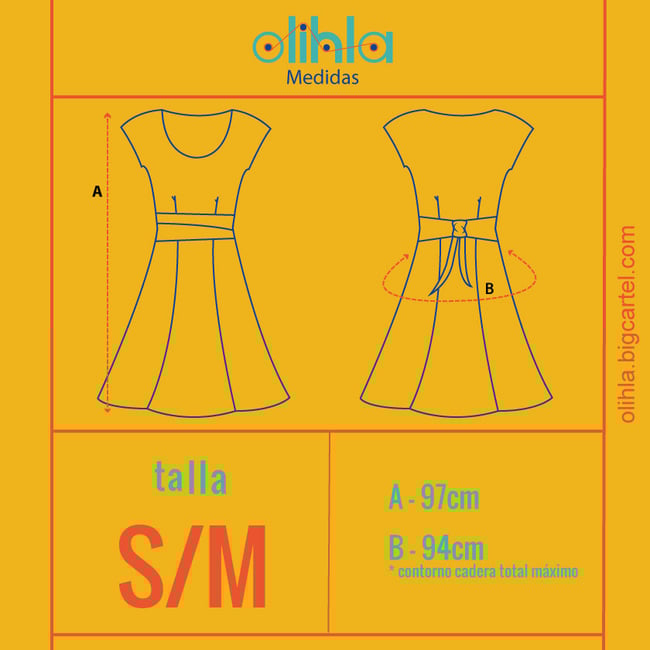 Vestido DIMBALE golondrina