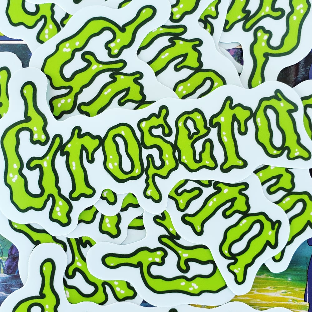 Image of Grosera vinyl sticker