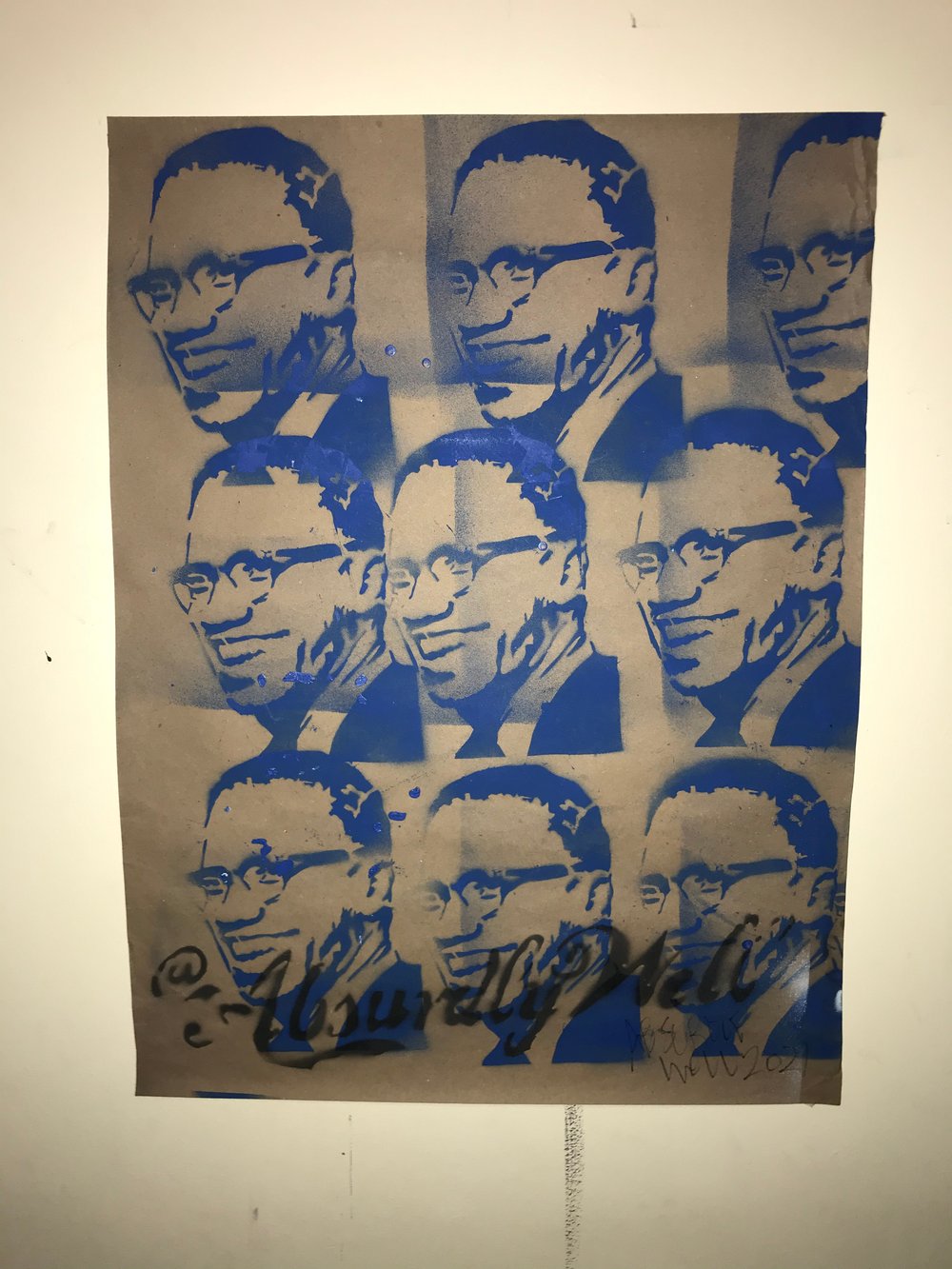 Image of Malcolm X poster