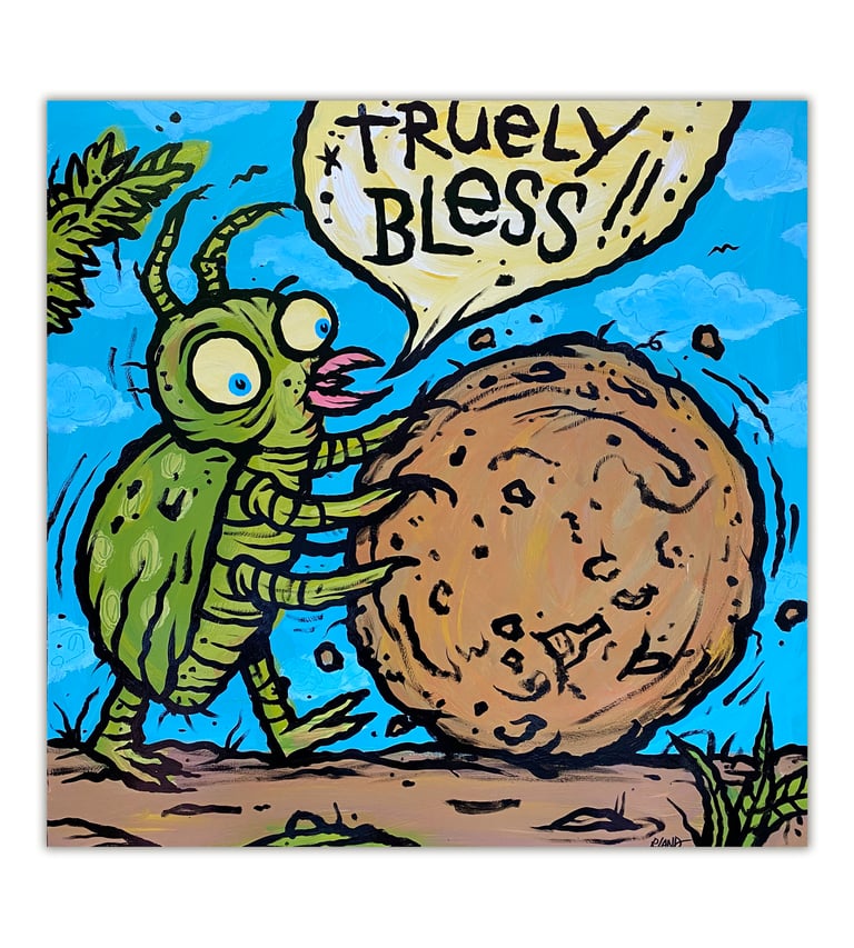 "Truely Bless"  original Wall Art!  